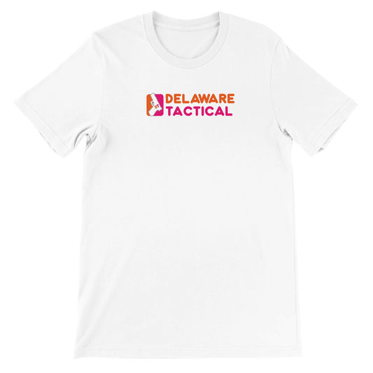 Delaware Tactical Coffee Enthusiast - Premium Unisex Crewneck T-shirt